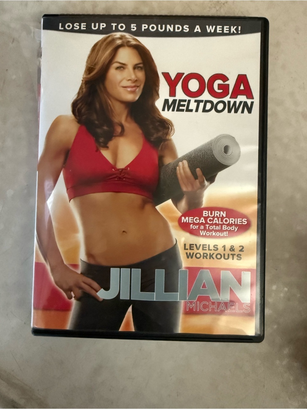 Jillian Michaels Yoga Meltdown DVD Fitness Workout